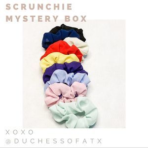 3 Chiffon Scrunchies Mystery Box